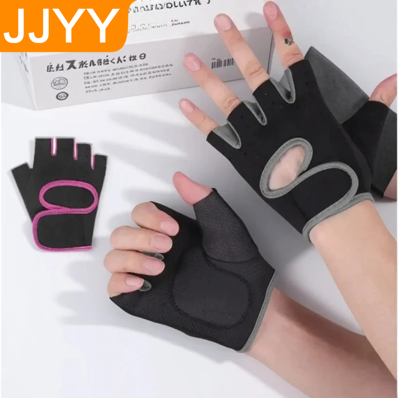 Workout Glove Gym - Oddychające, antypoślizgowe rękawice fitness z odkrytymi