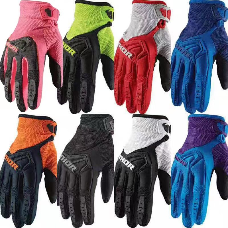 Cycling Glove Padded - Rękawice motocrossowe wyścigowe Enduro MTB ATV