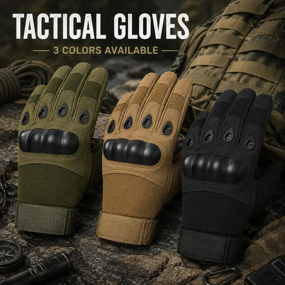 Work Glove Impact - Wytrzymałe, odporne na uderzenia rękawice taktyczne,
