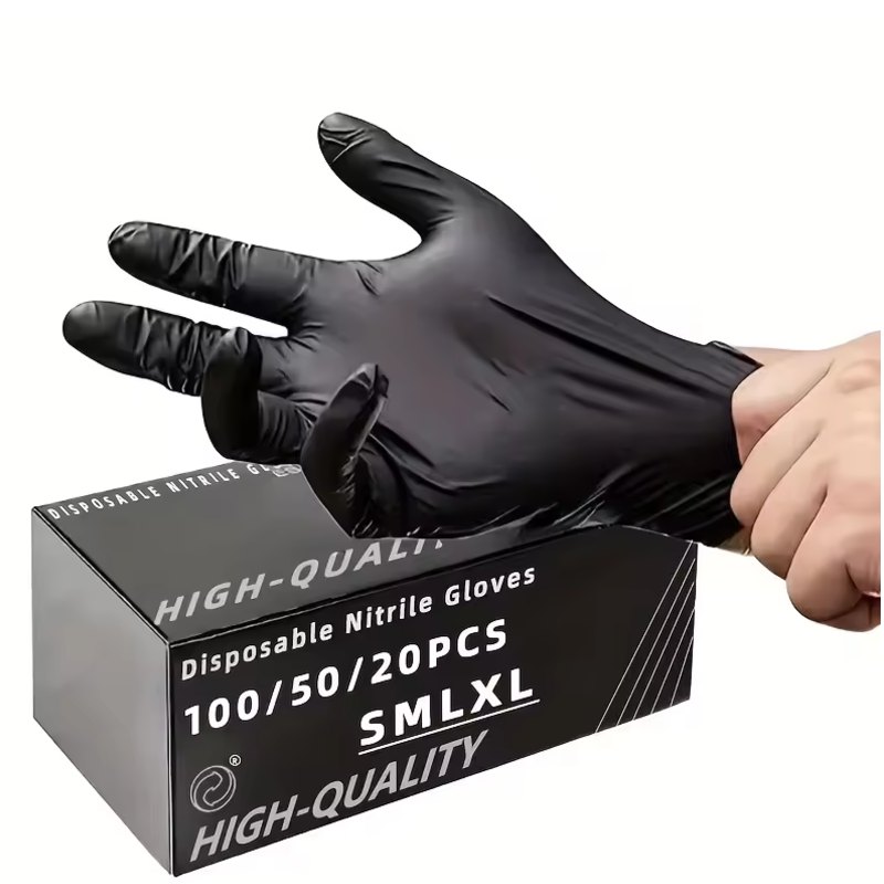 Nitrile Mechanic Glove - 100/50/20 SZT. Rękawiczki nitrylowe, pogrubione, jednorazowe,