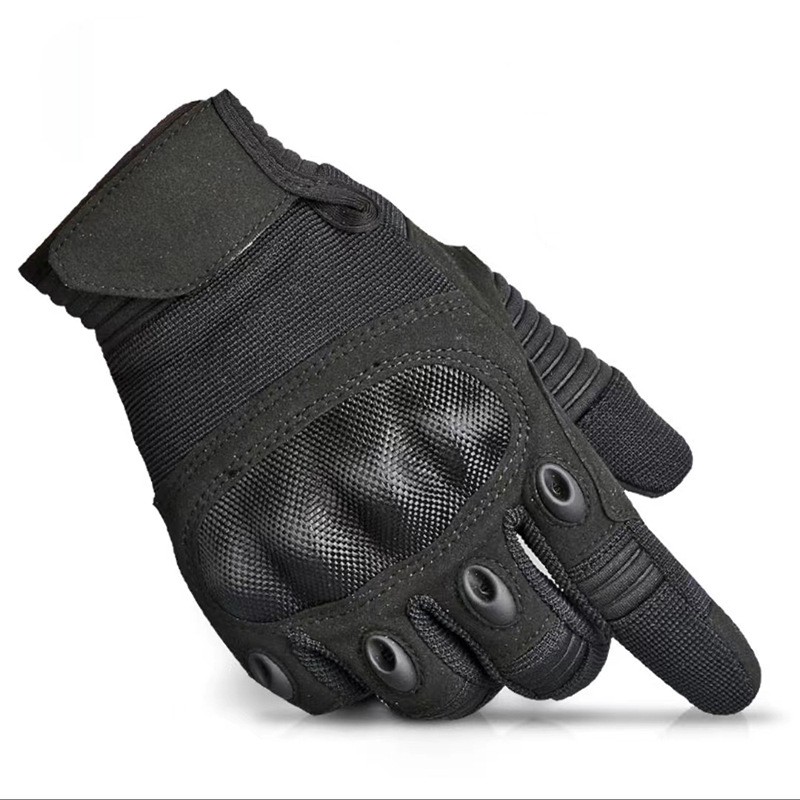Motorcycle Glove Knuckle - Męskie rękawice taktyczne Super Fibre Powłoka
