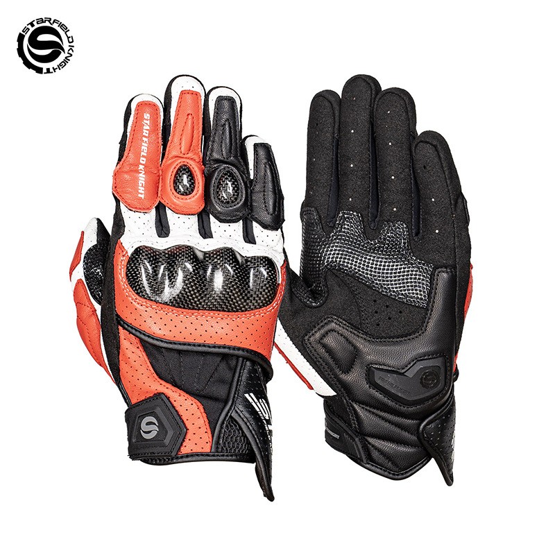 Motorcycle Glove Knuckle - Rękawice motocyklowe STAR FIELD KNIGHT SKG-580