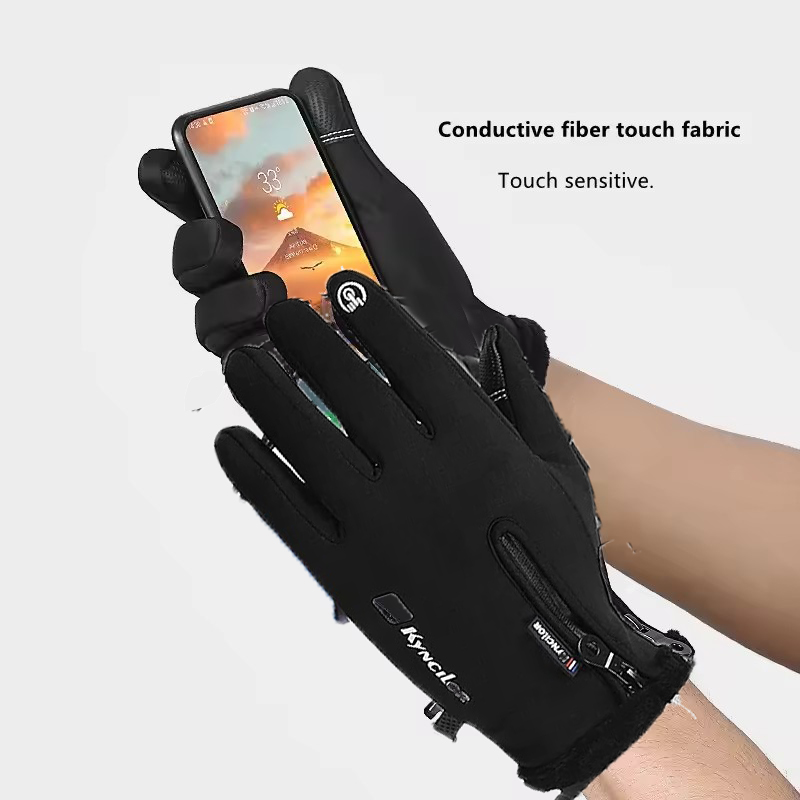 Ski Glove Waterproof - Rękawice motocyklowe Kyncilor zimowe ocieplane ochronne
