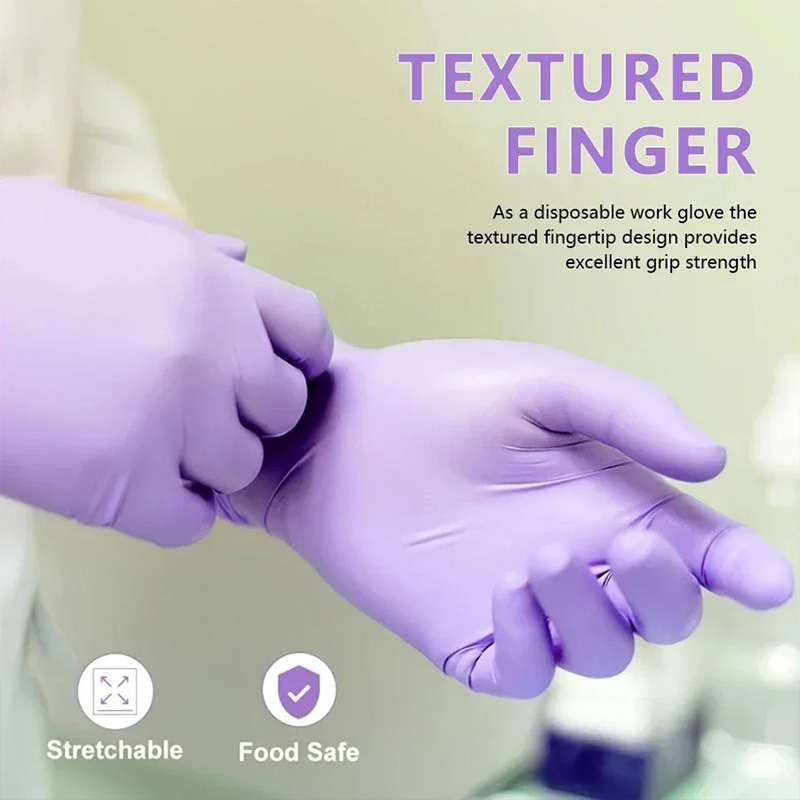 50/100 szt. Fioletowe Rękawice – Exam Glove Nitrile recenzja i cena