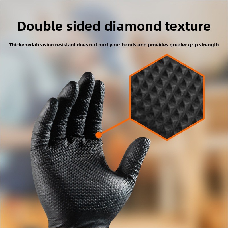Wytrzymałe rękawice nitrylowe  – Nitrile Mechanic Glove recenzja i cena