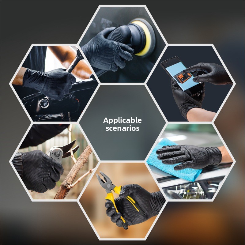 Wytrzymałe rękawice nitrylowe  – Nitrile Mechanic Glove recenzja i cena