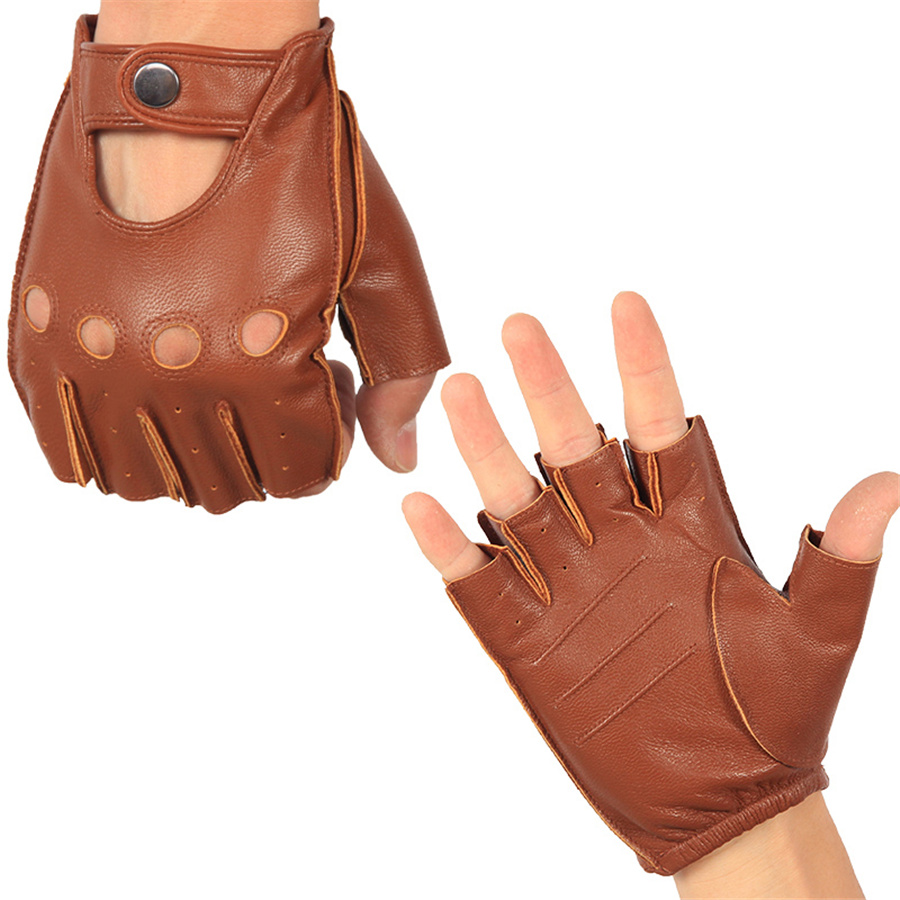 Wysokiej jakości męskie rękawi – Leather Driving Glove recenzja i cena