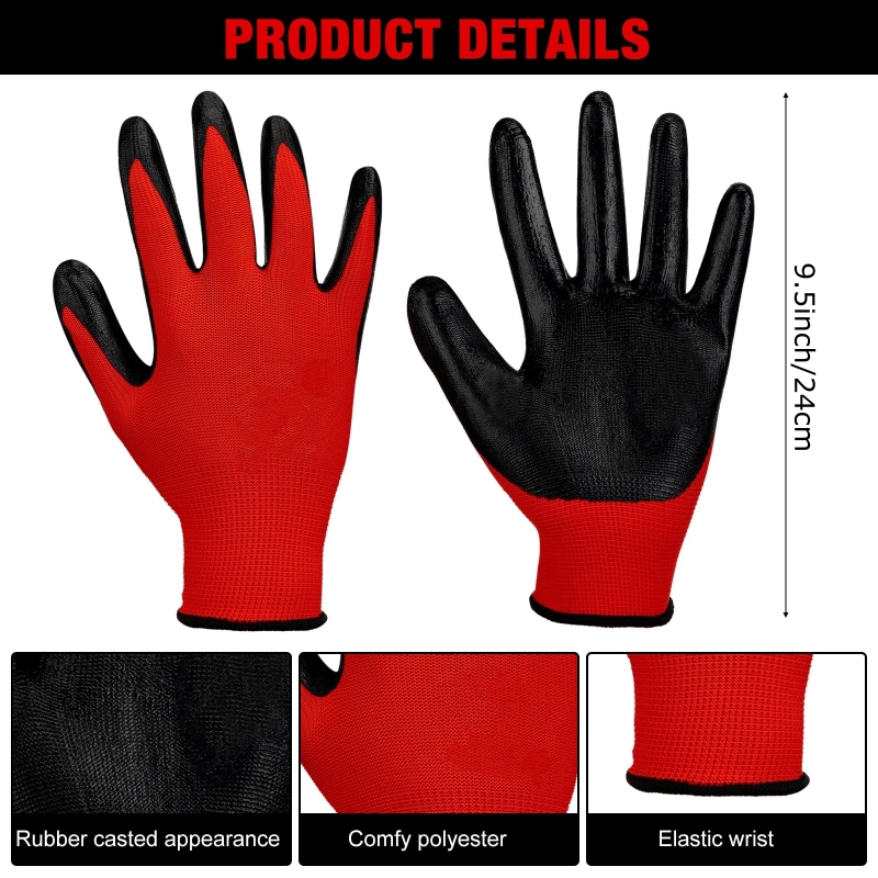 4/20 SZT. Rękawice robocze och – Nitrile Mechanic Glove recenzja i cena
