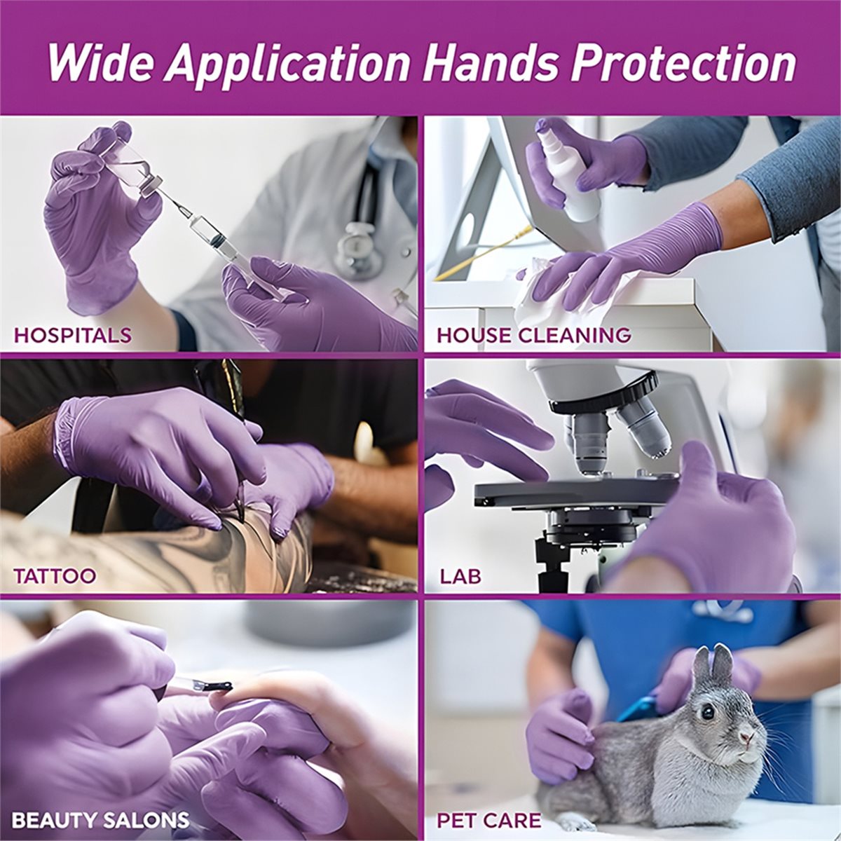 Wysokiej jakości 100 szt. nitr – Exam Glove Nitrile recenzja i cena