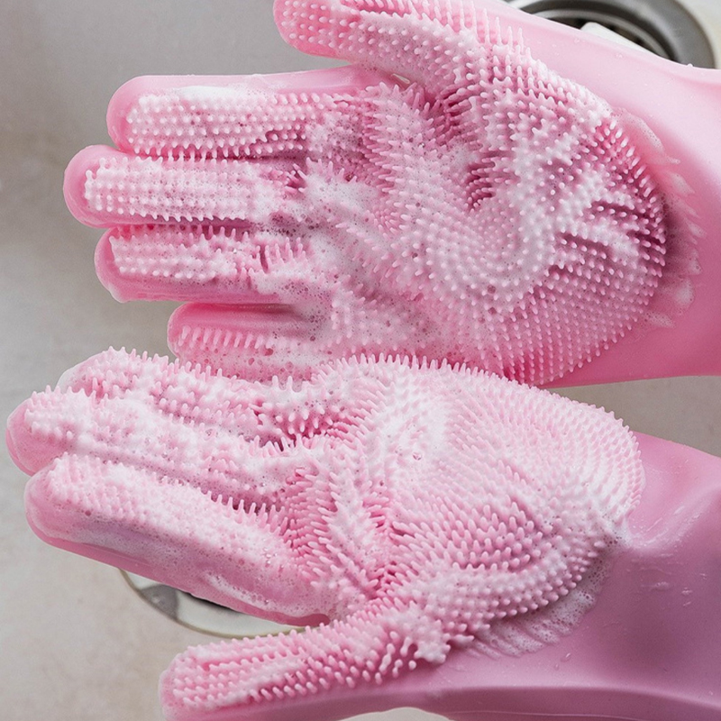 Rękawice do mycia naczyń Magic – Dish Glove Rubber recenzja i cena