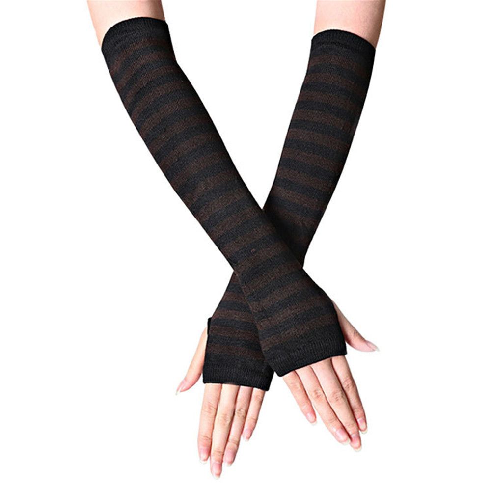 Kobiety dziewczęta naramiennik – Fingerless Glove Knit recenzja i cena