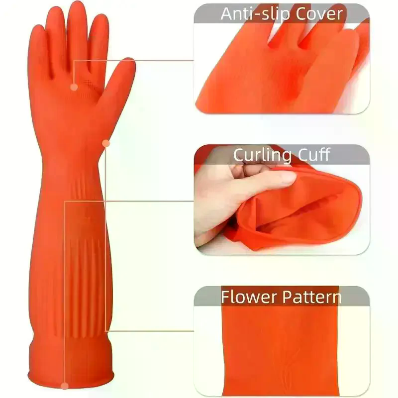 Długie, wielokrotnego użytku g – Dish Glove Rubber recenzja i cena