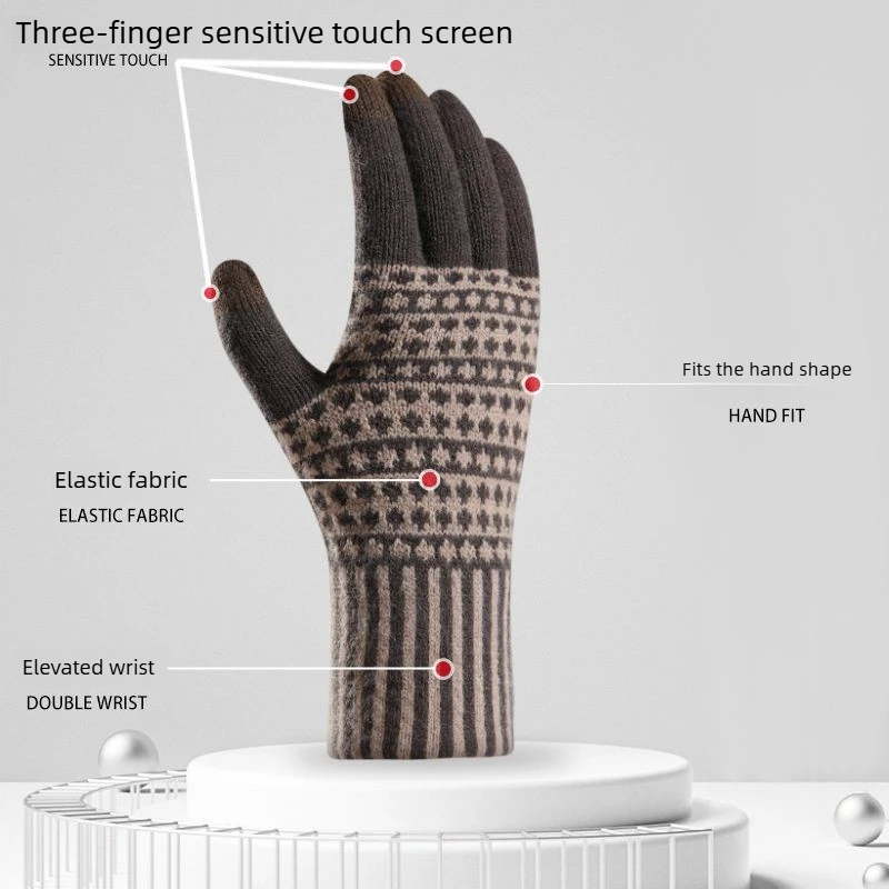 Nowe rękawiczki dotykowe Cross – Wool Glove Lined recenzja i cena