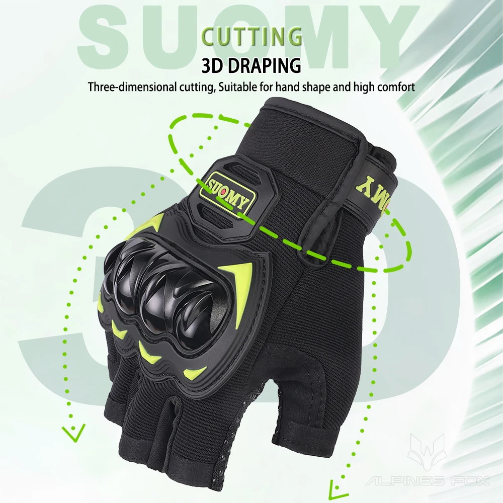 SUOMY letnie rękawiczki motocy – Cycling Glove Padded recenzja i cena
